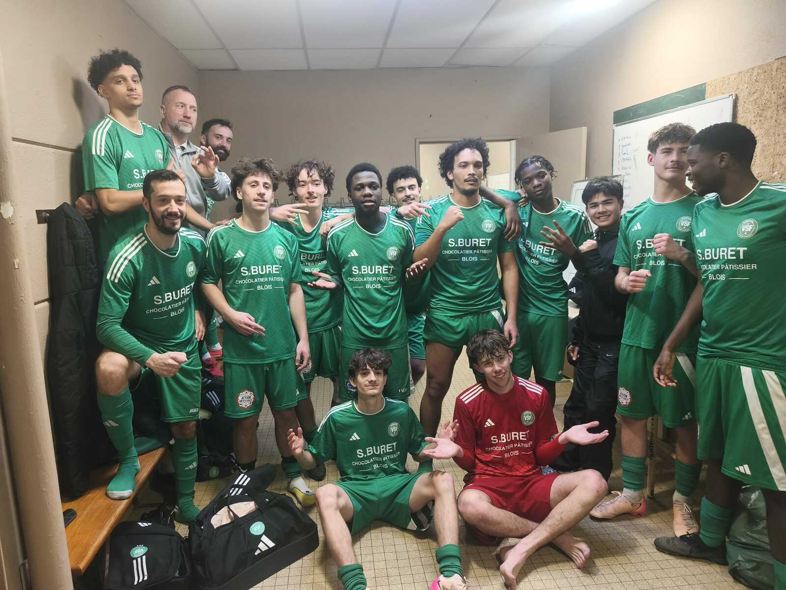 Qualification pour les 1/4 de finale de la coupe du district